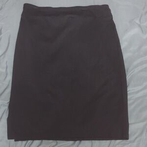 Classic Black Pencil Skirt